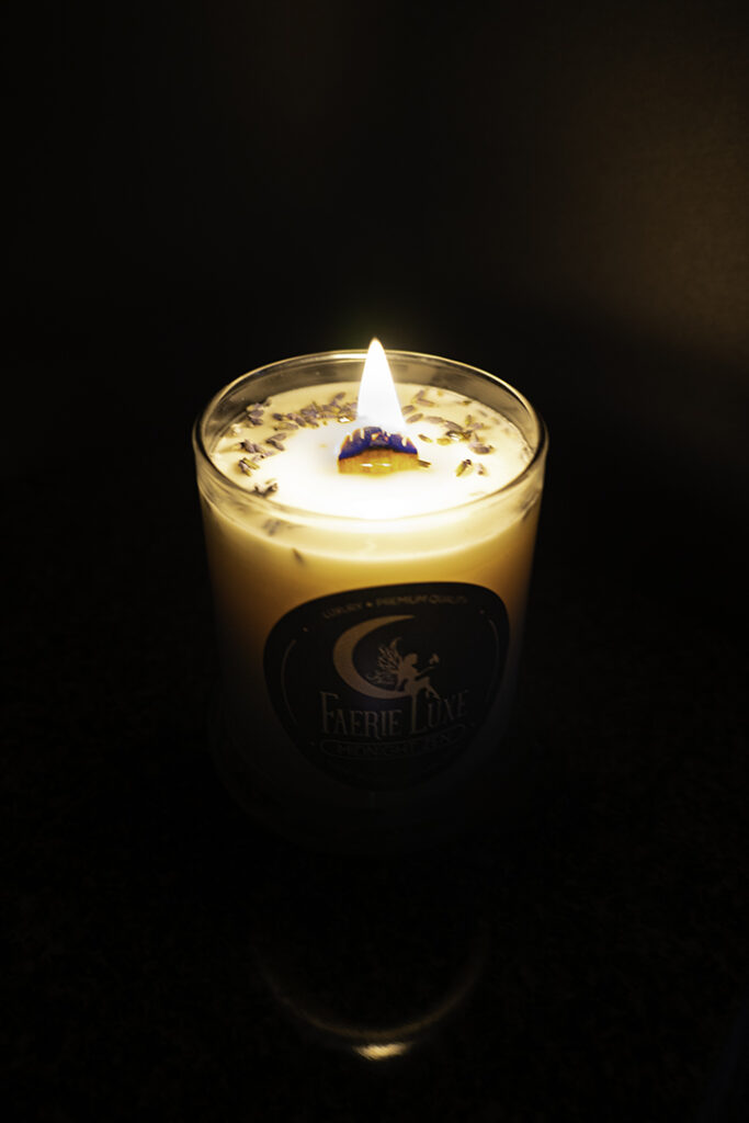 Candle in the dark