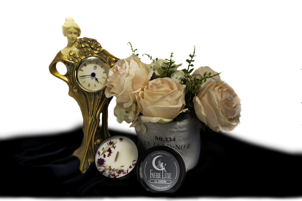 Candles with Clock