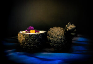 Le Jardin PineappleLuxe Open BlackBG