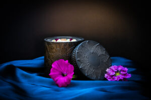 Rose Bouquet BlackLuxe Open BlackBG