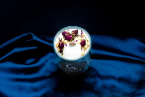 Rose Bouquet Silver Top BlackBG
