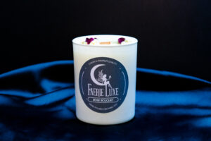 Rose Bouquet White BlackBG